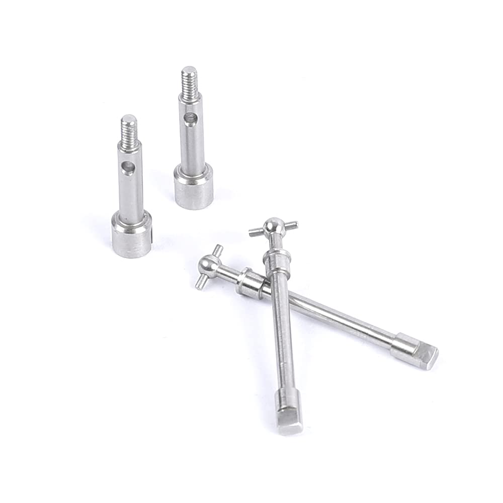 Raflot Stainless Steel 2mm Extended Thread Dogbone Front Raflot Stainless Steel 2mm Extended Thread Dogbone Front