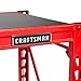 CRAFTSMAN 2-Shelf 3-Foot Tall Stackable Tool Chest Depth Storage Rack, 2-Pack, Red