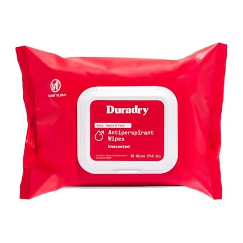 Duradry Antiperspirant Wipes Cover