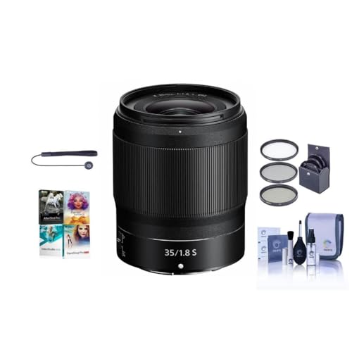 Nikon NIKKOR Z 35mm f/1.8 S�����Y Z�V���[�Y�~���[���X�J�����p - 62mm�t�B���^�[�L�b�g �N���[�j���O�L�b�g Capleash II PC�\�t�g�E�F�A�p�b�P�[�W