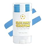 Face Body Paint Stick Blue White Blue,Argentina Soccer Fan Face Paint Crayon for World Cup 2026,One Swipe Game Day Face Makeup,Washable Flag Face Paint,Non-Toxic,for Softball,Football,Baseball