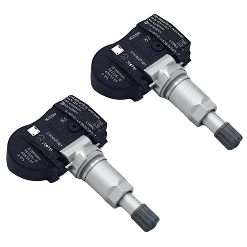 Image of Ollanoos 36106856209 2Pcs 433MHz Tire Pressure Monitoring Sensor, Replacement for BMW 1 2 3 4 X1 X2 i3 Mini Series and Alpina Vehicles 2014-2021, Replaces 36106856209 36106881890