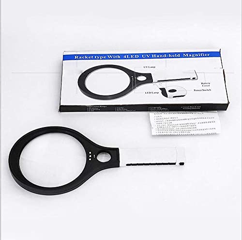 Loupe HD portable CRODY à éclairage LED et finition supérieure