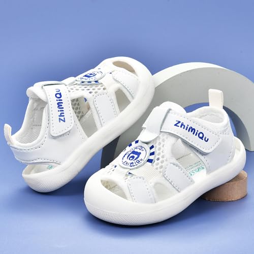 BEIDI Baby Boy Girl Closed Toe Quick-Dry Sandals Lightweight Breathable Summer Shoes Infant Non-Slip First Walking3