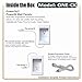 PowerBridge ONE-CK Single Outlet TV Cord Hider for Wall Mounted TVs - Recessed In-Wall Cable hider System for Power & Low Voltage - Matches Existing Outlets - Hide Wires With this Easy DIY Install Kit