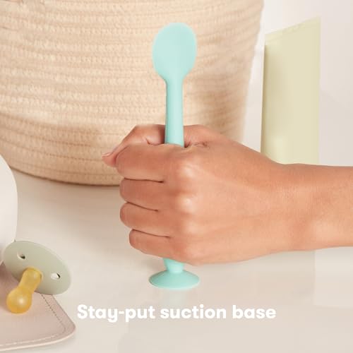 image for Frida Baby Diaper Cream Spatula, 100% Silicone Butt Spatula for Baby, 
