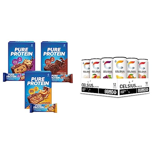 Pure Protein Barras, 1.76 oz Pack de 18 miniatura 1
