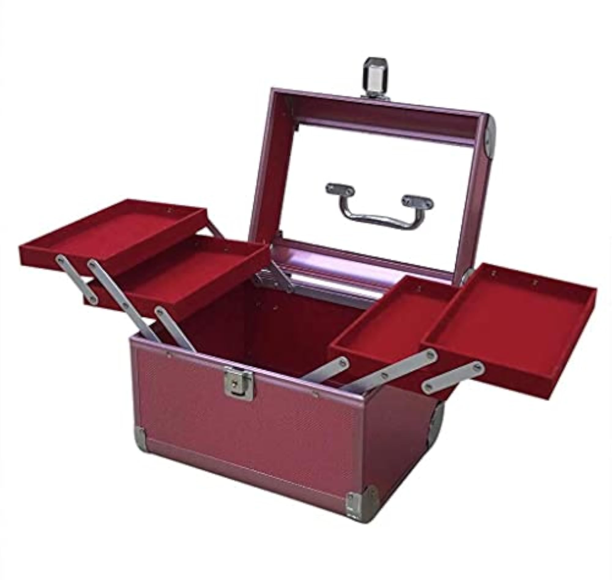 Professional Beauty Makeup Cosmetic Bag, Vanity Case