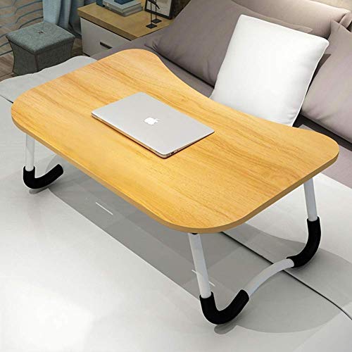 Laptop Tisch Wohnheim Schreibtisch Faltbarer Arbeitstisch Gaming Schreibtisch PC tragbare Studie Workstation Nachttisch für Bett Sofa Boden-Q