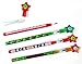 TINYMILLS 24 Pcs Pixel Miner Themed Multi Point Pencils Party Favor Mine Pixel Craft Back to School Pencils Classroom Rewards Prizes Goody Bag Treat Bag Stuffers