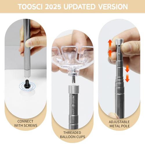 Ahorra 39% en kit de soporte de columna de globos ajustable de 7 pies