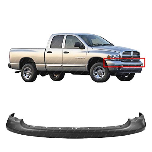 MBI AUTO - Primered, Front Bumper Upper Cover for 2002 Dodge Ram 1500 & 2003-2005 Ram 1500 2500 3500 Pickup 03 04 05, CH1000338
