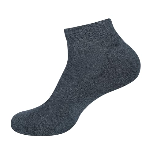 Image of Womens Cushioned Ankle Socks, Low Cut Breathable Casual Super Soft, Multi Color Options Size 4-7, 6-9