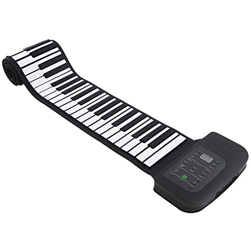 Clavier de Piano professionnel Roll Up Hand Roll Piano léger 88 touches Roll Up Claviers de Piano pour professeur de musique pour la pratique(88 key English) - Les Beatles, Paul McCartney, John Lennon, RIngo Starr, George Harrison Clavier de Piano professionnel Roll Up Hand Roll Piano léger 88 touches Roll Up Claviers de Piano pour professeur de musique pour la pratique(88 key English) – Image 7