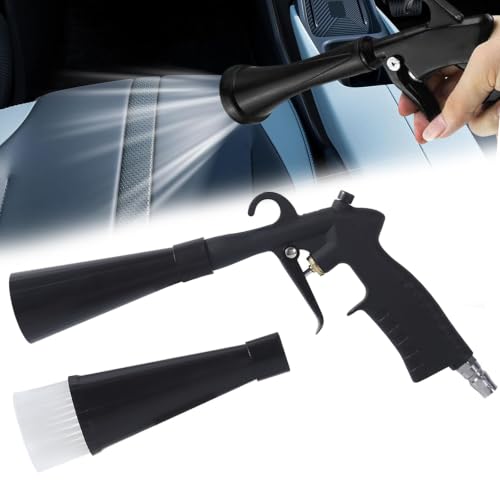 General Twister - Pneumatic Blow-Out Tool 360High Speed Rotation Car Detailing Air Blower Gun Car Interior Dryer Air Blow Gun Perfect for Car Detailing and Dust Removal (1PCS)