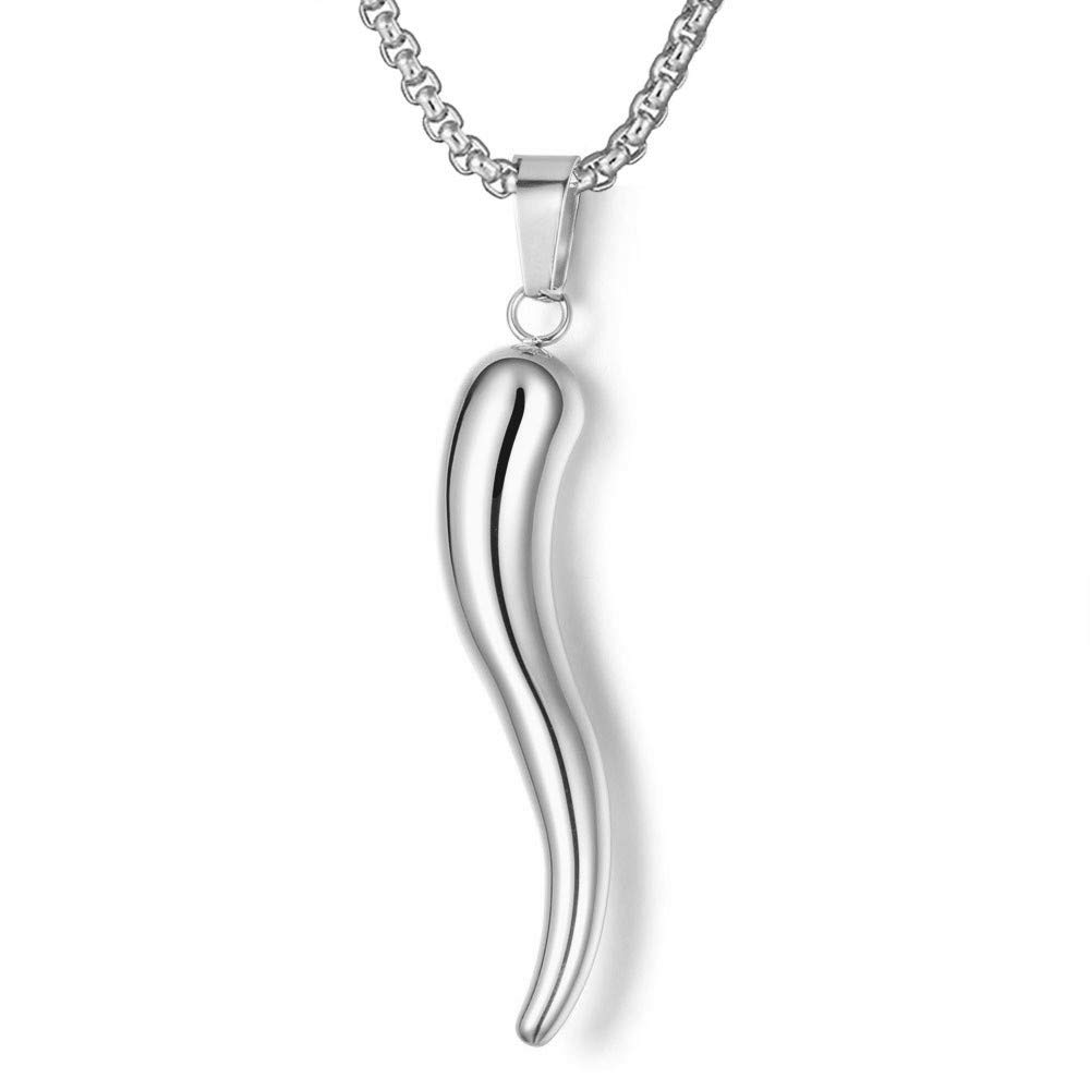 Axmerdal Men Women Pendant Italian Horn 