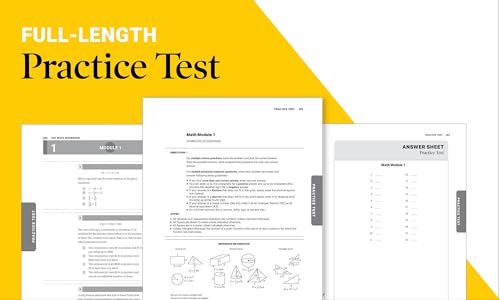Image of SAT Math Workbook: Up-to-Date Practice for the Digital Exam (Barron's SAT Prep)