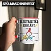Trendation - Elektriker Tasse Geschenk Kaffeetasse Gadget Lustig Geschenkidee Männer Elektrizität Ohm Volt Amp Elektrotechnik Elektroniker Elektrotechniker Elektroinstallateur Geschenke (Rot) #2