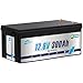 12V 300Ah LiFePO4 Battery, Built-in 200A BMS Lithium Marine Batteries, 5000+ Cycles 3840Wh Lithium Iron Phosphate Goldf cart Battery, Perfect for RV, Solar System, Trolling Motor, Camping