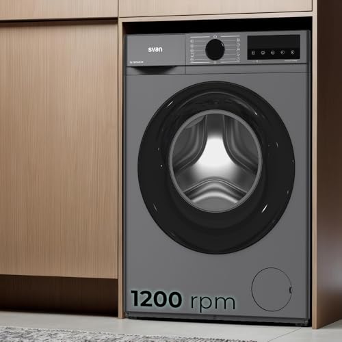 Lavadora 7Kg carga frontal Clase A eficiente motor inverter y centrifugado 1200rpm 2