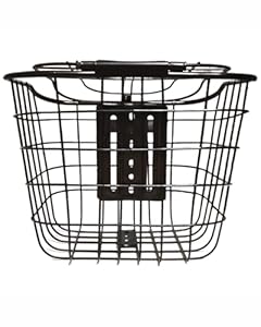 Pplkhs PPLKHS Fahrradkorb Metall Drahtgitterkorb