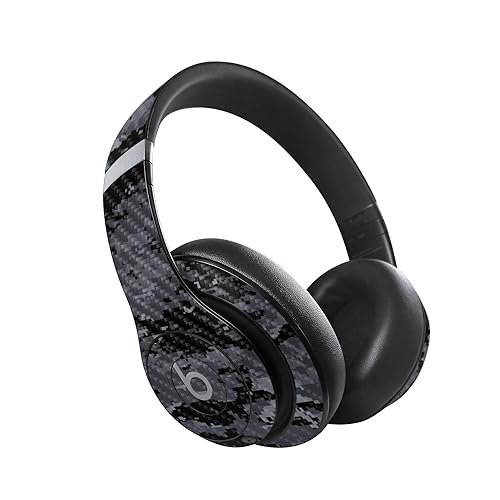 Image of MightySkins Carbon Fiber Skin Compatible with Beats Studio Pro - Digital Camo | Protective, Durable Textured Carbon Fiber Finish | Easy to Apply