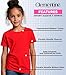 Clementine Big Girls' Everyday Crewneck Tee 3-Pack, White, Large