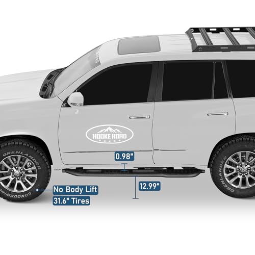 Estribos laterales Hooke Road para Lexus GX460 2010-2023 miniatura 5