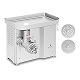 Royal Catering RCFW-300PRO Fleischwolf elektrisch 300 kg/h Edelstahl 550 W Rücklauf Fleischereibedarf