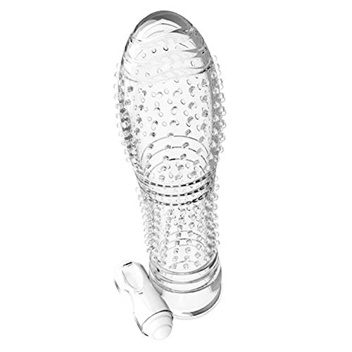 Capa Peniana Vibratória com Anel para Escroto 13,5 cm x 3,8 cm