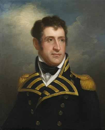 Toile d'art abstrait Stephen Decatur Rembrandt Peale 60x90cm