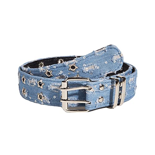 Adjustable Double Pin Buckle Thin Belt Washed All-match Belt Hot Girl Women Waist Belt For Coat Skirts Jeans