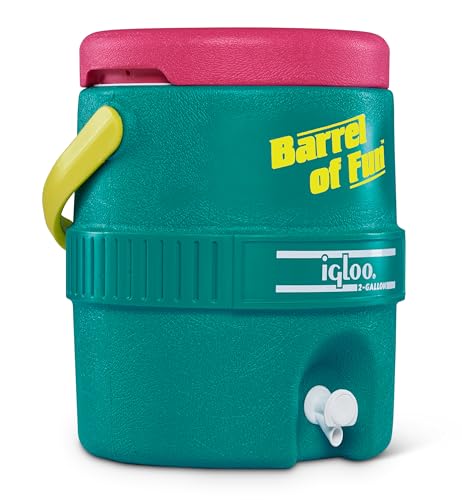 Igloo Retro Barrel of Fun 2 Gallon Jug, Jade - image 7