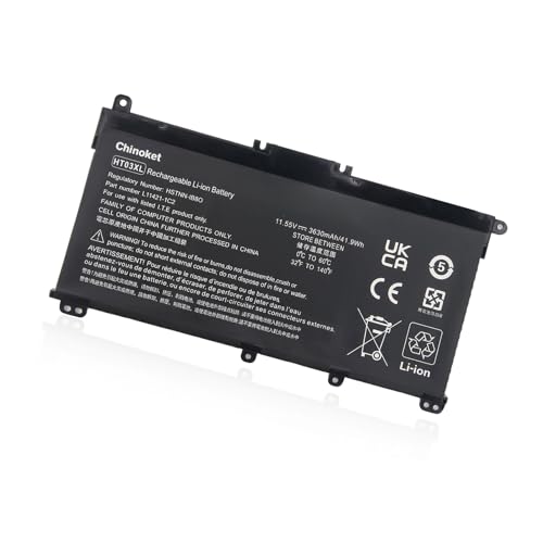 Batterie HT03XL pour réparer un ordi HP Pavilion qui ne charge plus