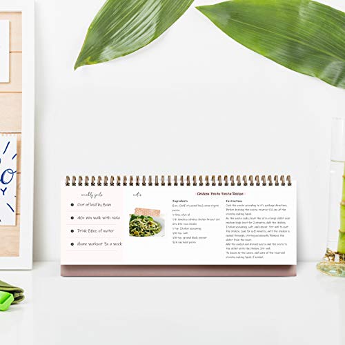 Bright-Day-Calendario-settimanale-da-scrivania-a-spirale-motivo-astratto-60-settimane-motivazionale-per-lista-delle-cose-da-fare-95-x-267-cm-collezione-La-Lune