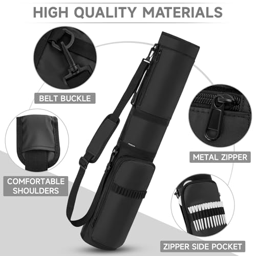 AKOZLIN Golf Carry Bag 3-6 Golf Clubs Lightweight Foldable Travel Sunday Golf Bag Case with Strap - Image 4