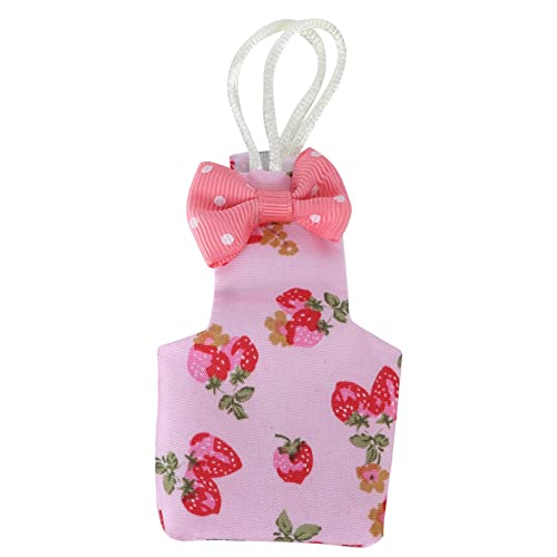 Hidyliu Pañal para Pájaros, Pañales para Pájaros, Pañales para Loros, Pañal Interior Reutilizable con Revestimiento Impermeable para Loros, Estilo Fruta(M)