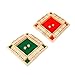 Abaodam 1 Set Wooden Drinking Game Props for Ktv Bar and Parties Digital Flop Game with Non Slip Base and Dice Accessories for All Ages Red