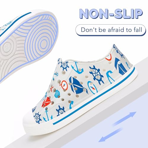 Image of EUXTERPA Toddler Water Shoes Boys Girls Summer Shoes | Kids Sandals Boys Girls Lightweight Slip On Shoes Children Breathable Quick Dry Pool Beach Sneakers