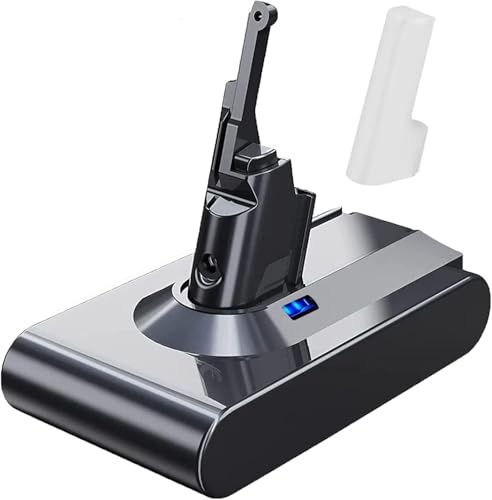Verbesserter V8 8.0Ah/8000mAh SV10 Akku 215681 Ersatz kompatibel für Dyson V8 /Absolute/Motorhead/Fluffy/SV10 für Dyson Akku Handstaubsauger Li-Ion 967834 05