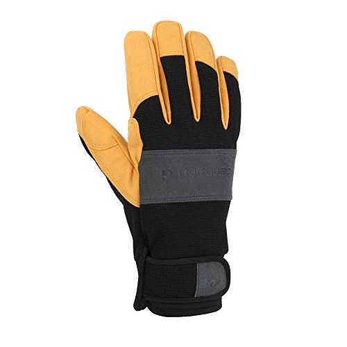 Carhartt Men's WB Dex Glove,black-Barley,Medium