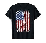 USA Flag American Flag United States of America 4th of July T-Shirt