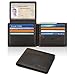 Travelambo Genuine Leather Wallet for Men with Gift Box - Handmade Bifold Stylish - Mens Wallets Rfid Blocking with 2 ID Windows