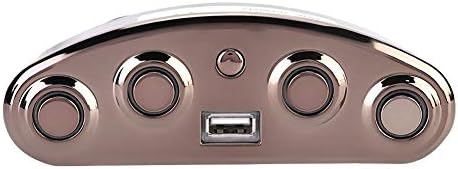 5 Button Recliner Round Hand Controller, Electric Sofa Handset with 5 Pin Plug Fixed Power Recliner Switch or Lift Chair Blue Light Smart Home Appliance