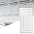 Art3d Drop Ceiling Tiles, 24x48in. White (24-Pack)
