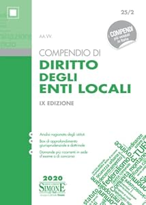 Vedi scheda su Amazon Compendio di diritto degli enti locali