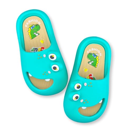 Image of Toddler Little Kids Slides Sandals Unicorn Dinosaur Bunny Beach Pool Shower Slides Anti-Skid Home Bath Slippers Cute Summer Outdoor Shoes for Girls and Boys
