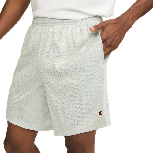 Champion Men's Classic Mesh Shorts, 7", C Logo3
