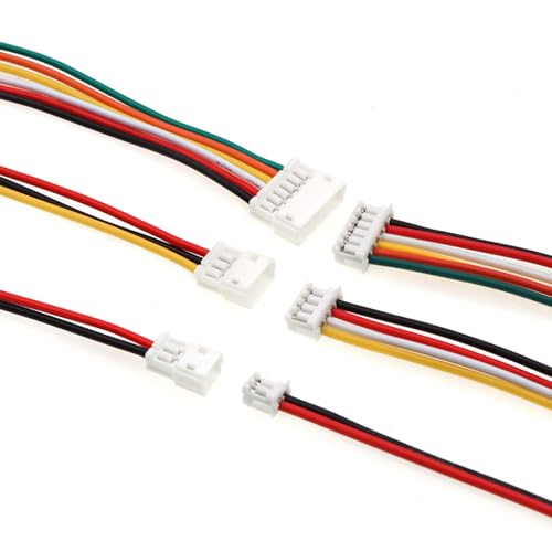 Conector JST ZH 4 Pin 40 piezas macho y hembra miniatura 2