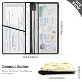 Zoom IMG-2 caihoyu porta documenti in pelle Zoom IMG-2 caihoyu porta documenti in pelle